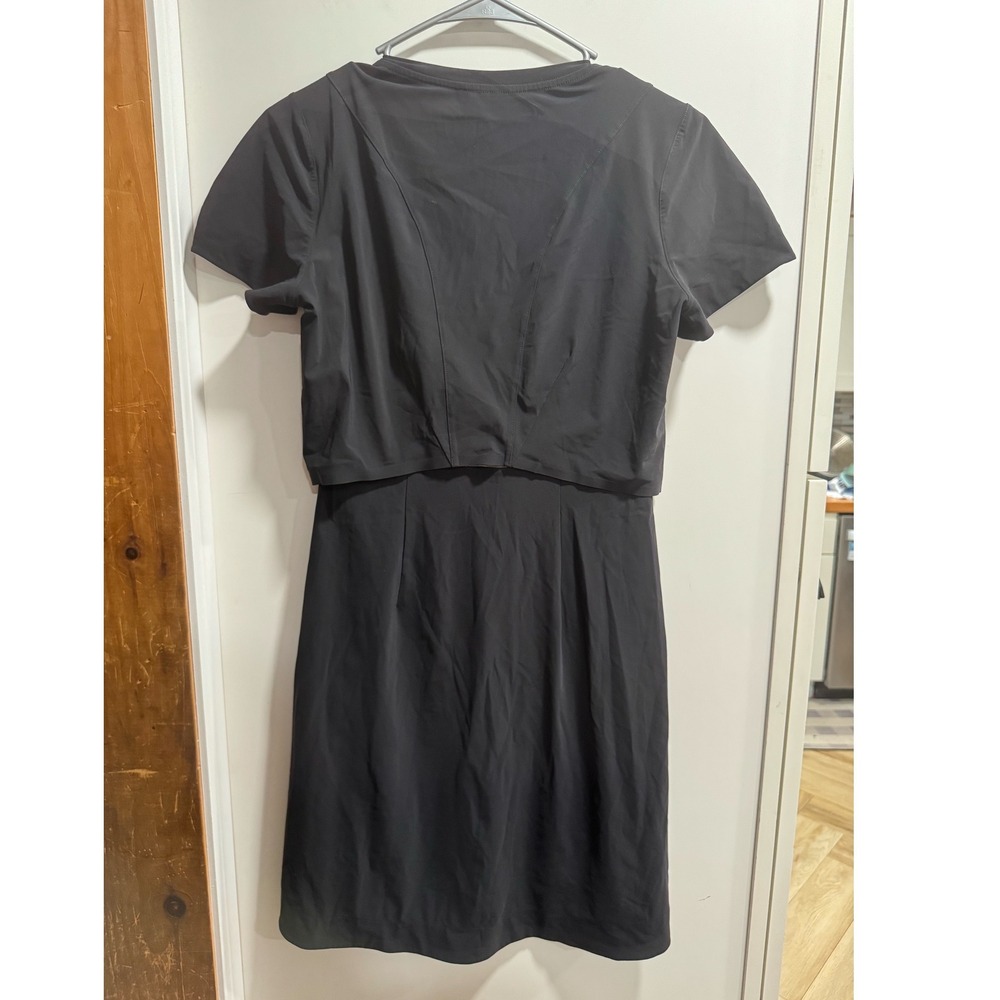 Lululemon & Go Endeavor Black Dress Athletic Size 6 - Picture 4 of 11